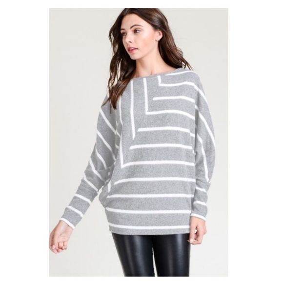 033-SOFT Dolman Sleeve Fall Top - Picture 1 of 2